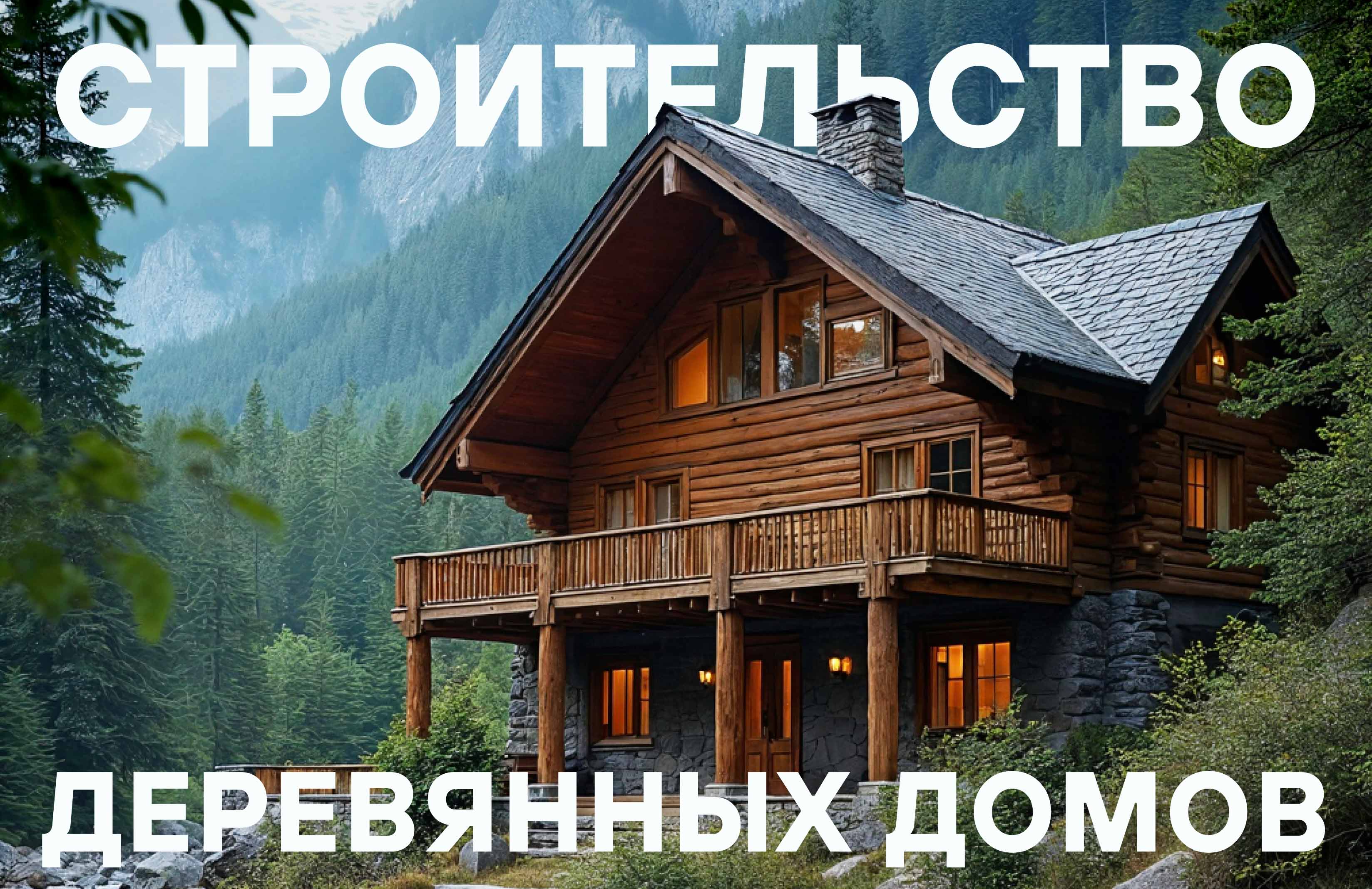 Продвижение компании по строительству деревянных домов