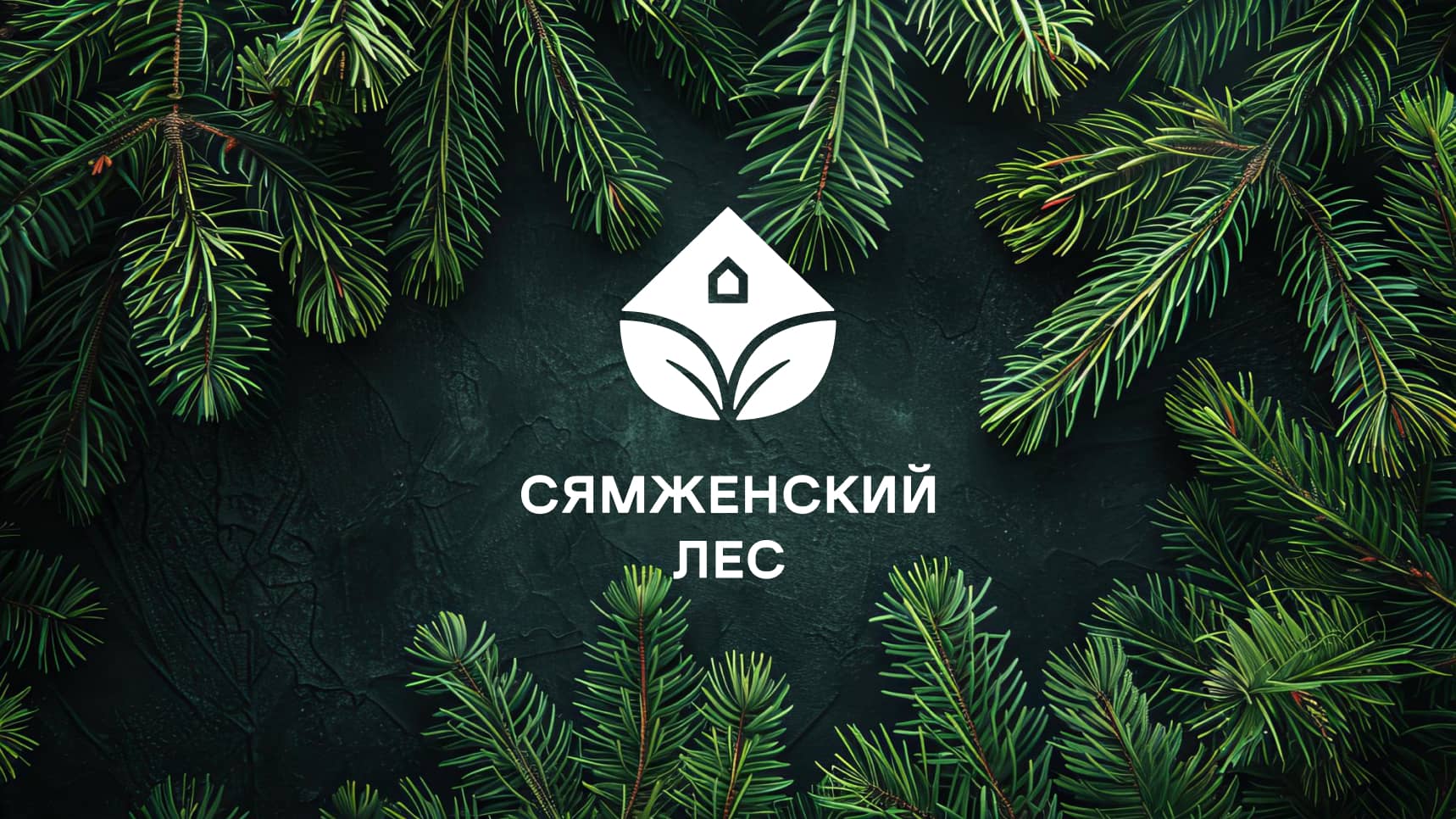 Дизайн логотипа для производителя деревянных домов