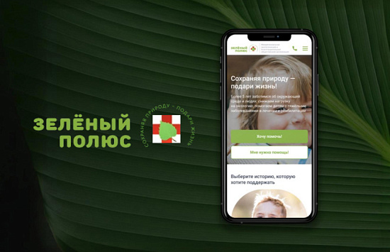 Создание сайта для экологически-благотворительной организации